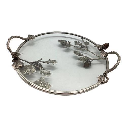 Atelier Junko Tray Glass Bronze Acorn ガラス/ピューター/ブロンズ
