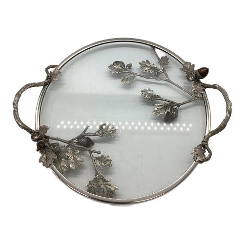 Atelier Junko Tray Glass Bronze Acorn ガラス/ピューター/ブロンズ