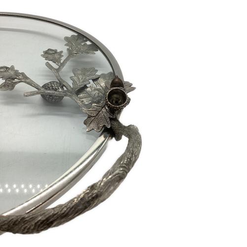 Atelier Junko Tray Glass Bronze Acorn ガラス/ピューター/ブロンズ