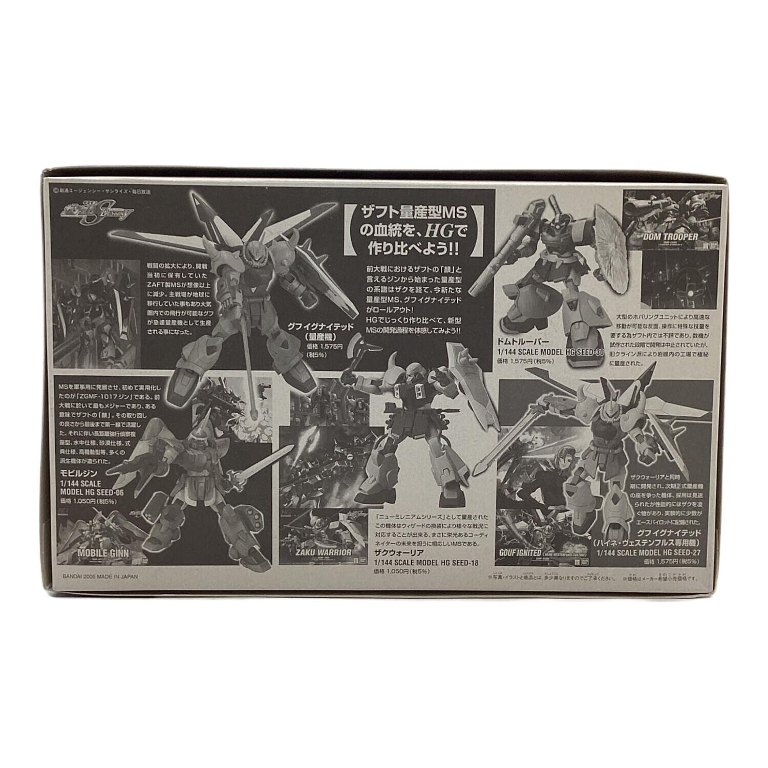 機動戦士ガンダムSEED DESTINY (シードディスティニー) HG 1/144 グフ