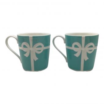 TIFFANY & Co. (ティファニー) ブルーリボンマグカップ 2Pセット