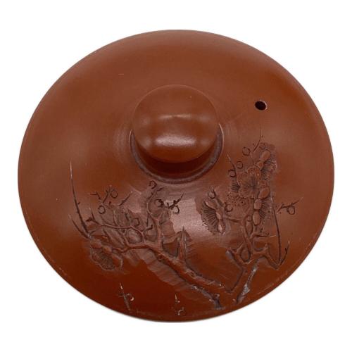 常滑焼 沢田昭邨 漢詩古松鶯 急須