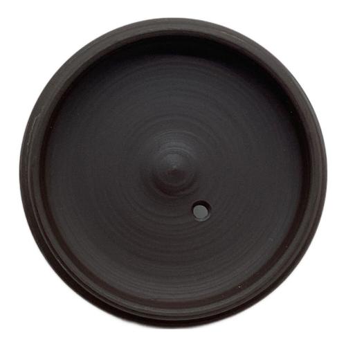 常滑焼 沢田昭邨 作 銀杏漢詩彫急須