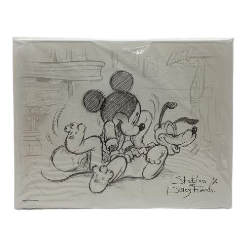 DISNEY (ディズニー) Sketches of Disney Friends アートパネル 屋内装飾用