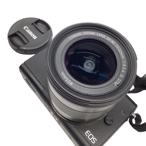 CANON (キヤノン) ミラーレス一眼カメラ EF-M11-22mm F4-5.6 IS STMレンズ付 EOS M100 2580万画素 651050004910