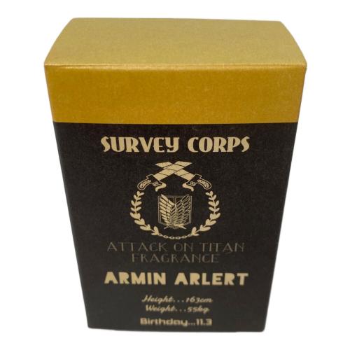 プリマニアックス 進撃の巨人 フレグランス アルミン・アルレルト 30ml 残量80%-99%