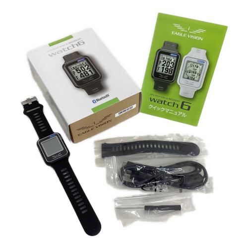 ASAHI GOLF (アサヒゴルフ) ゴルフGPSナビ EAGLE VISION watch6 ブラック EV-236BK シリアル:236223305986 未使用品