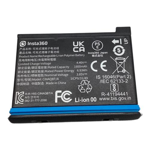 Insta360 (インスタ360) アクションカメラ X3 ■