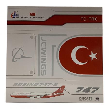 トルコ政府専用機 2機セット　1/400 トルコ政府専用機 TC-TRK 1/400 飛行機 模型｜トレファクONLINE