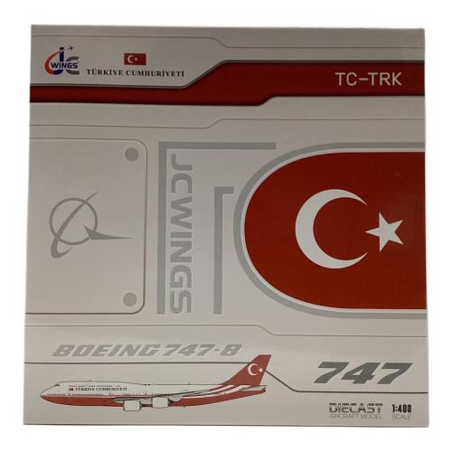 トルコ政府専用機 TC-TRK 1/400 飛行機 模型
