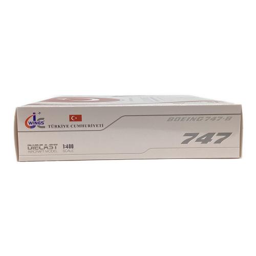 トルコ政府専用機 TC-TRK 1/400 飛行機 模型