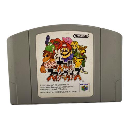 ニンテンドウオールスター！大乱闘スマッシュブラザーズ Nintendo64用ソフト -