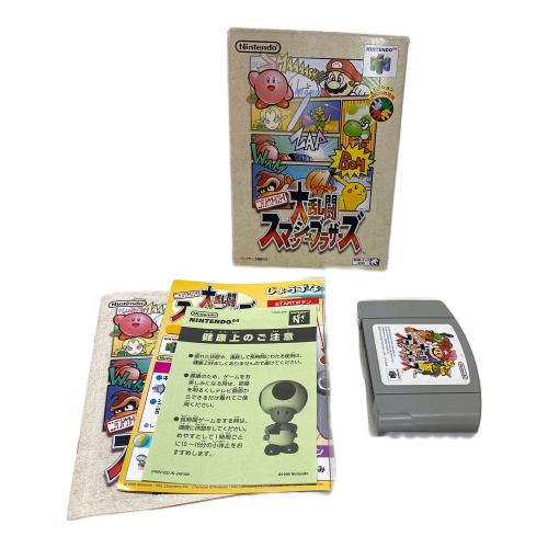 ニンテンドウオールスター！大乱闘スマッシュブラザーズ Nintendo64用ソフト -