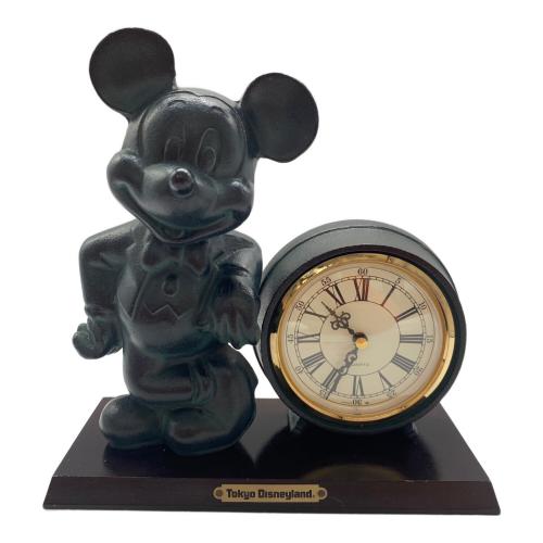 DISNEY (ディズニー) 1980年代 ミッキーマウス ブロンズ 置き時計