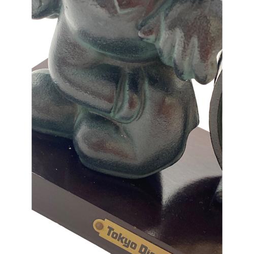 DISNEY (ディズニー) 1980年代 ミッキーマウス ブロンズ 置き時計