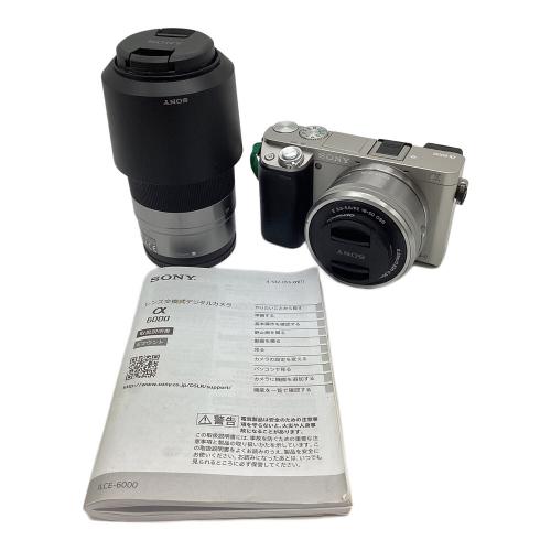 SONY ミラーレス一眼カメラ レンズ:E 55-210mm F4.5-6.3 OSS SEL55210 シャッター数:1,586枚