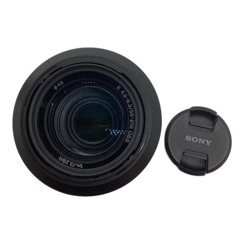 SONY ミラーレス一眼カメラ レンズ:E 55-210mm F4.5-6.3 OSS SEL55210 シャッター数:1,586枚