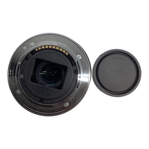 SONY ミラーレス一眼カメラ レンズ:E 55-210mm F4.5-6.3 OSS SEL55210 シャッター数:1,586枚