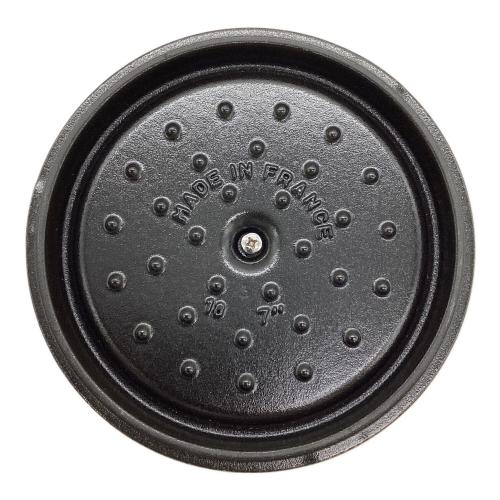 Staub (ストウブ) ピコ・ココット ラウンド シトロン 1029367 18cm イエロー シトロン 未使用品 1029367