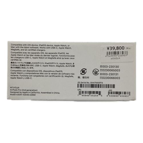 Apple (アップル) AirPods Pro(第2世代) GHH7NXXFF4 MTJV3J/A