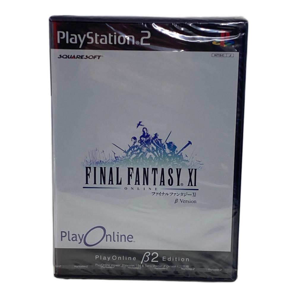 SQUARESOFT (スクエアソフト) FINAL FANTASY XI βVersion Playstation2
