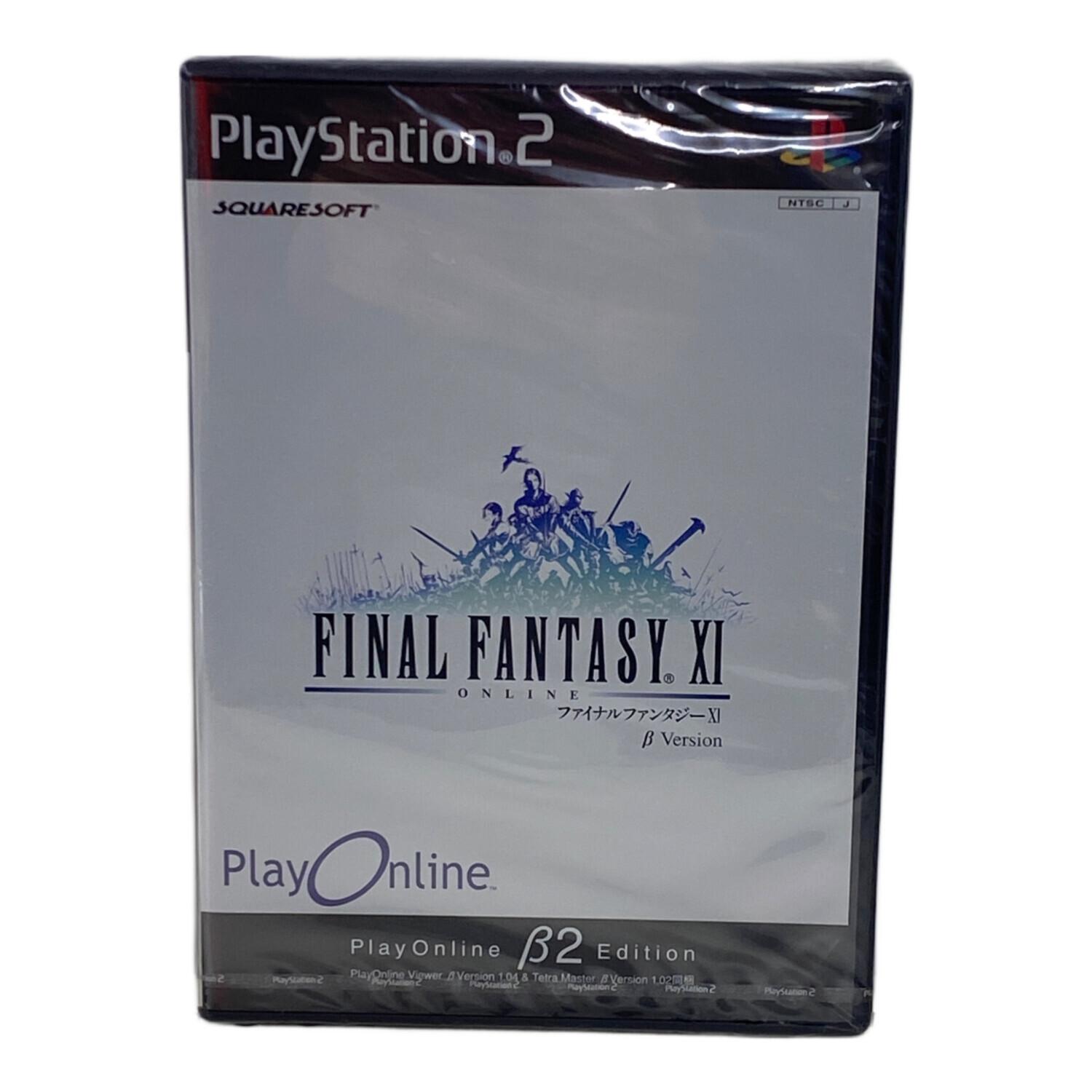SQUARESOFT (スクエアソフト) FINAL FANTASY XI βVersion Playstation2