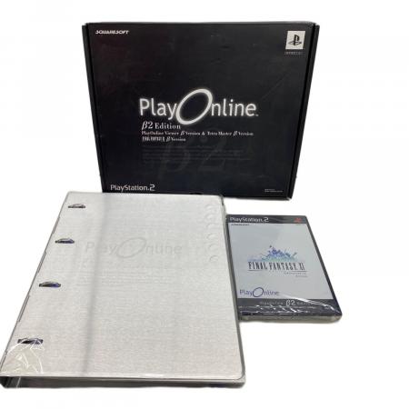 50）FINAL FANTASY ⅩⅠ Play Online 未使用商品 SQUARESOFT (スクエアソフト) FINAL FANTASY XI βVersion Playstation2