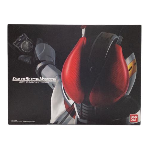 仮面ライダー電王 (カメンライダーデンオウ) 仮面ライダー ベルト一部ハガレ有 COMPLETE SELECTION MODIFICATION DEN-O BELT & K-TAROS 動作確認済み