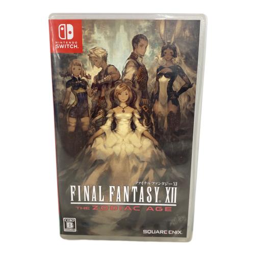 ファイナルファンタジーXII ザ ゾディアック エイジ/Switch/HACPAPSWA/B 12才以上対象 Nintendo Switch用ソフト CERO B (12歳以上対象)