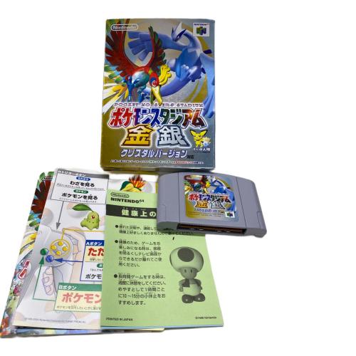 ポケモンスタジアム金銀クリスタルバージョン Nintendo64用ソフト -