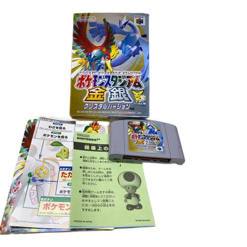 ポケモンスタジアム金銀クリスタルバージョン Nintendo64用ソフト -