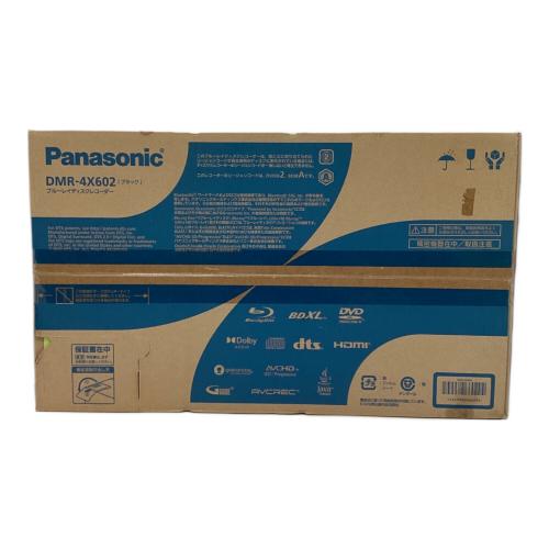 Panasonic (パナソニック) ブルーレイディスクレコーダー 未使用品 DMR-4X602 3番組 6TB -