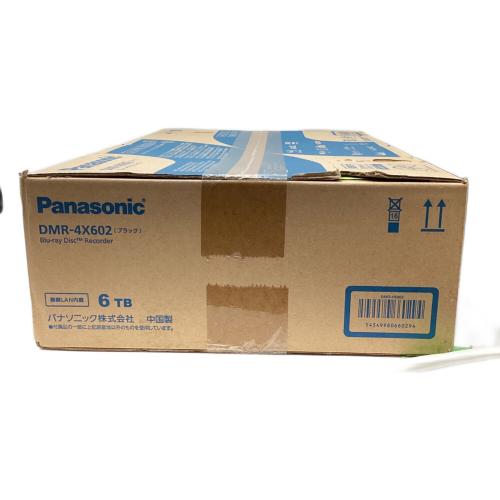 Panasonic (パナソニック) ブルーレイディスクレコーダー 未使用品 DMR-4X602 3番組 6TB -