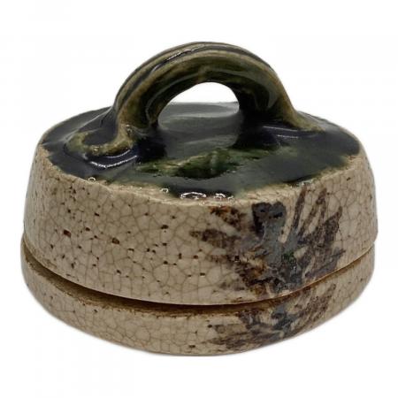 織部焼 織部窯 山口茂造 はじき香合｜トレファクONLINE