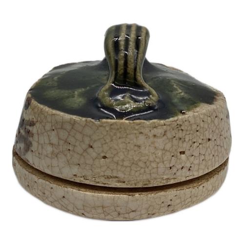 織部焼 織部窯 山口茂造 はじき香合