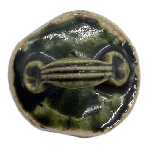 織部焼 織部窯 山口茂造 はじき香合