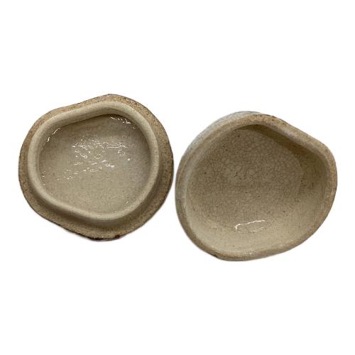 織部焼 織部窯 山口茂造 はじき香合