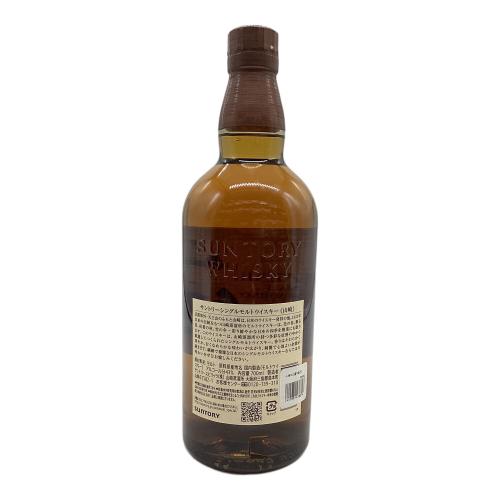 サントリー ジャパニーズウィスキー 700ml 本体のみ 山崎 ノンエイジ 現行ボトル 並行品 未開封 日本