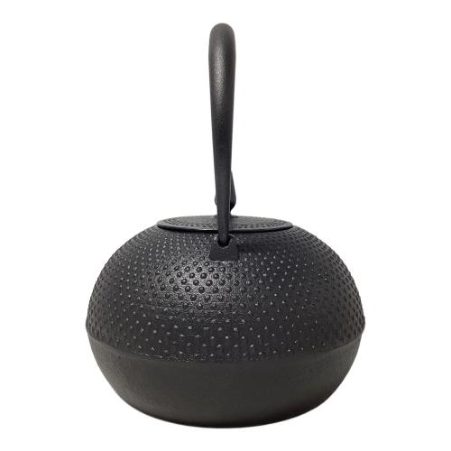 南部鉄器 (ナンブテッキ) 南部鉄瓶 梔子あられ文様 1.2L IH・ガス火両対応 1.2L 梔子シリーズ・arare