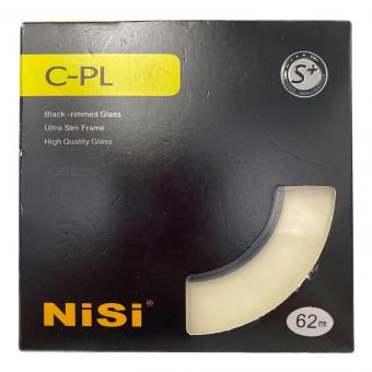 NiSi 62mm円偏光フィルタ S+ ULTRA SLIM PRO C-PL
