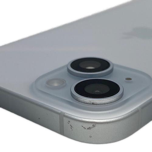 Apple (アップル) iPhone15 MTML3J/A サインアウト確認済 354485257580113 ○ SIM FREE 修理履歴無し 128GB バッテリー:Bランク(85%) 程度:Bランク Blancco社データ消去済み