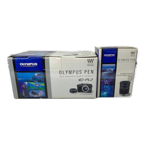 OLYMPUS (オリンパス) ミラーレス一眼カメラ PEN Lite E-PL2 ダブルズームキット E-PL2 望遠ズームレンズ M.ZUIKO DIGITAL 40-150mm F4.0-5.6