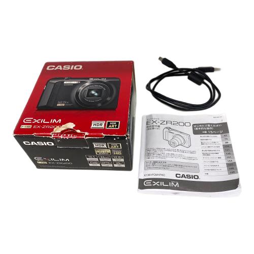 CASIO (カシオ) コンパクトデジタルカメラ EX-ZR200
