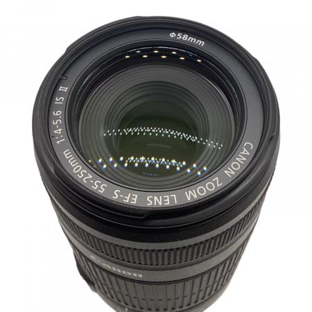 CANON (キヤノン) ズームレンズ ef-s 55-250mm is ii 55-250mm F4