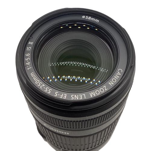CANON (キヤノン) ズームレンズ ef-s 55-250mm is ii 55-250ｍｍ F4-5.6 キャノンマウント 3532012921