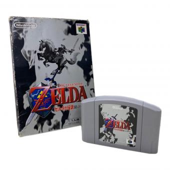ゼルダの伝説時のオカリナ Nintendo64用ソフト -