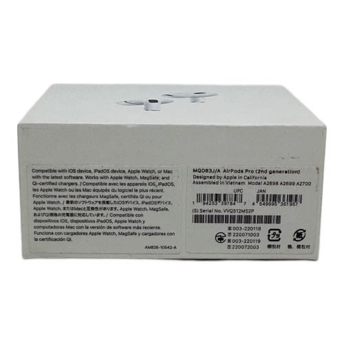 Apple (アップル) AirPods Pro(第2世代) MQD83J/A