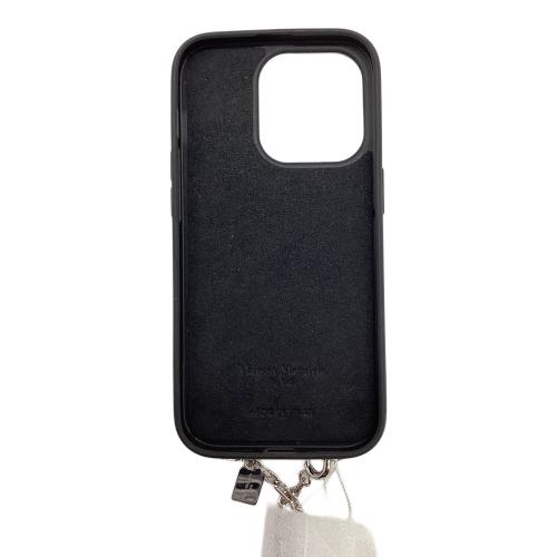 Maison Margiela (メゾンマルジェラ) スマートフォンケース SA1VZ0023 iPhone 14 Pro ブラック