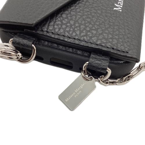 Maison Margiela (メゾンマルジェラ) スマートフォンケース SA1VZ0023 iPhone 14 Pro ブラック