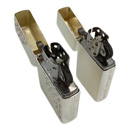 ZIPPO (ジッポ) ZIPPO スワロフスキーペア 2005年製 ケース付